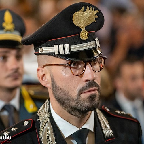 Comando Compagnia Carabinieri Amalfi, Capitano Umberto D'Angelantonio<br />&copy; Leopoldo De Luise