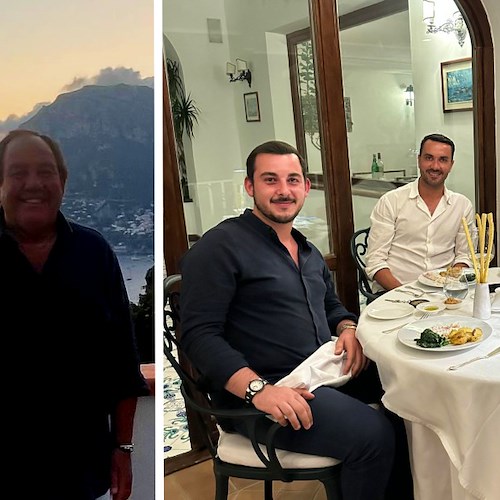 Dopo una brillante stagione col Monza mister Palladino si rilassa in Costa d'Amalfi