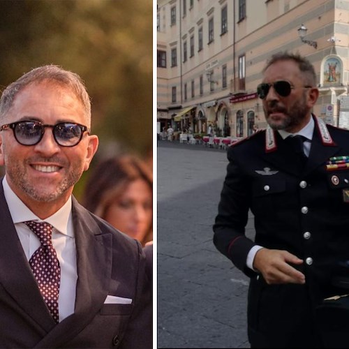 Dopo vent'anni il luogotenente Antonio Picciariello saluta Amalfi, farà parte del Nucleo Investigativo del Comando Provinciale