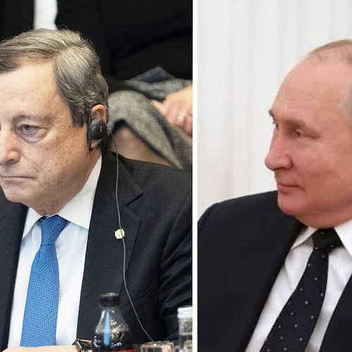 Draghi telefona a Putin per chiedere la pace, oggi nuovo round di negoziati online tra Kiev e Mosca