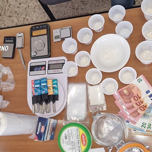 Droga nascosta in casa, arrestato 47enne di Pagani 