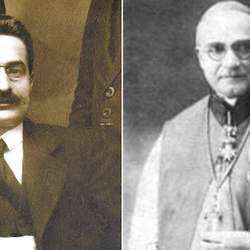 San Giuseppe Moscati e mons. Ercolano Marini