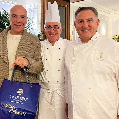 Ecco "I Dolci delle Feste by Mulino Caputo": dalla Costa d'Amalfi Sal De Riso presenta a Napoli i suoi lievitati natalizi