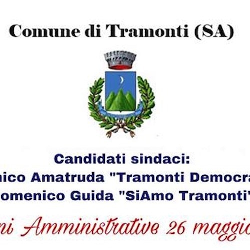 Elezioni Tramonti, due le liste in campo: è sfida Amatruda-Guida