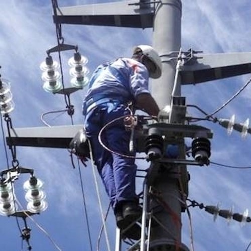 Enel, 10 ottobre interruzione fornitura elettrica ad Amalfi