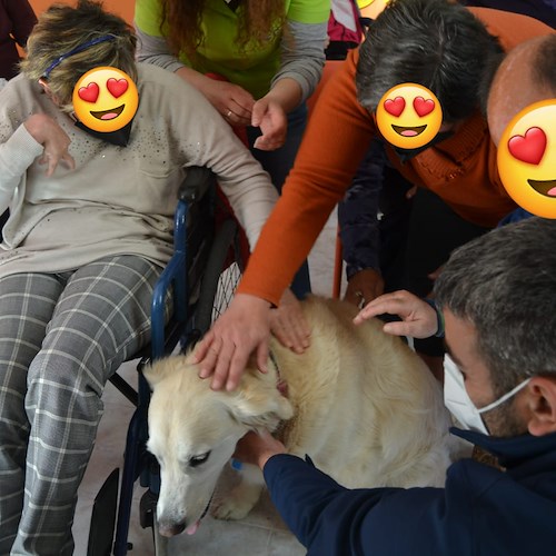 ENPA Costa d’Amalfi porta la pet therapy al centro socio-polifunzionale per disabili "Girasole"