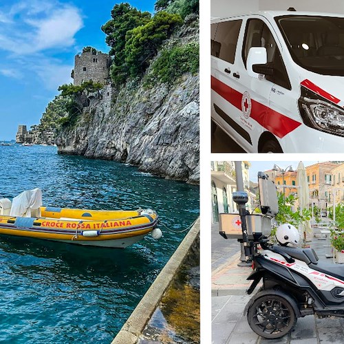 Estate Sicura in Costiera Amalfitana: operativi idro-ambulanza medicalizzata, moto-medica e mezzo dialisi