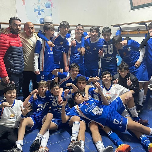 F.C. Costa d'Amalfi, gli Under 15 sono campioni con due gare d’anticipo