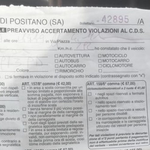 FAILP/CISAL denuncia multe a portalettere di Positano: «Basterebbe un po’ di comprensione da parte dell’Amministrazione!»