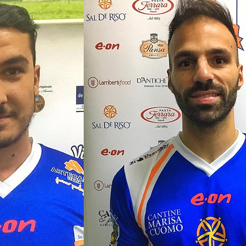 FC Costa d'Amalfi: tesserati Asciuti e Vallefuoco, svincolati sei giocatori 