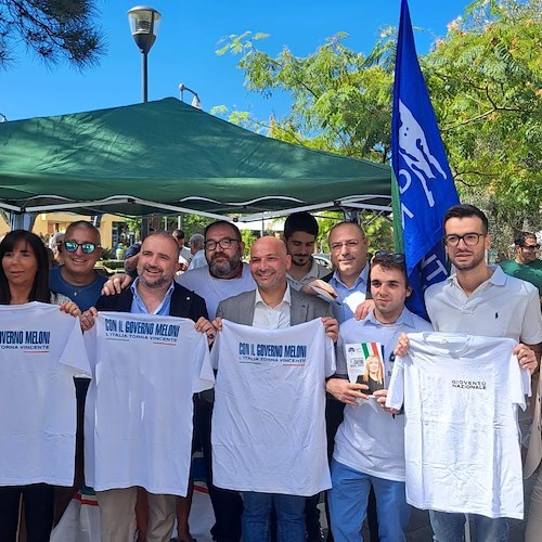 FdI in spiaggia a Vietri sul Mare, l'On. Imma Vietri: «In nove mesi di impegno Meloni ha smentito chi tifava contro»