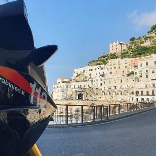 Ferragosto in Costa d'Amalfi, fitti i controlli dei Carabinieri: due denunce