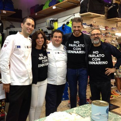 Festa a Vico, chef Gennaro Esposito si affida a Pasticceria Pansa /FOTO