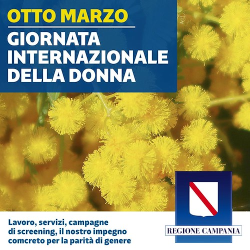 Festa della Donna, De Luca annuncia: «In Campania abbiamo approvato la legge per la parità salariale»