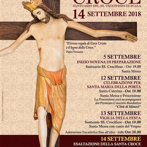 Festa della Santa Croce si festeggia a Scala