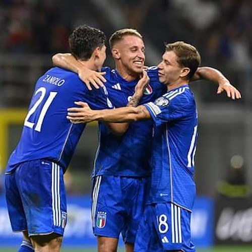 Italia vince contro Ucraina<br />&copy; FIGC