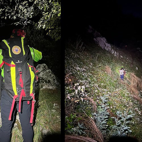 Fine settimana intenso per il Soccorso Alpino e Speleologico della Campania. Intervento a Tramonti in località Monte Cerreto