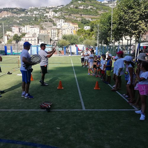 Fino al 30 dicembre il programma di eventi natalizi del Circolo di Tennis Minori Costa d’Amalfi<br />&copy; Scuola tennis ASD Circolo tennis Minori Costa d'Amalfi