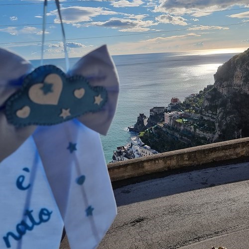 Fiocco azzurro a Tramonti: è nato Alessandro Cioffi!