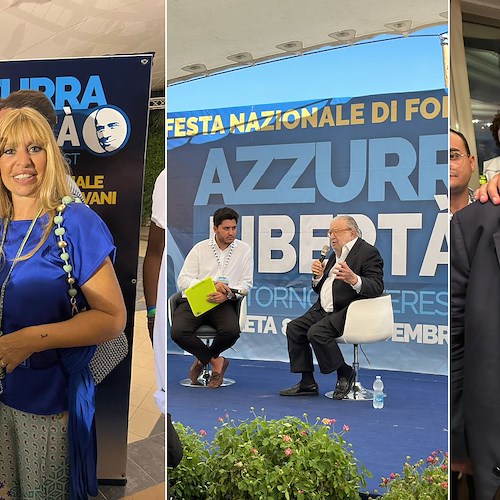 Forza Italia Giovani si ritrova a Gaeta: dalla Costa d'Amalfi anche Francopio Pellegrino