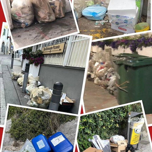 “Fototrappole” per incastrare “furbetti” dei rifiuti a Positano, ma per la minoranza la colpa non è dei cittadini