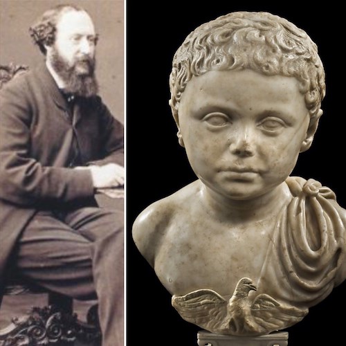Francis Nevile Reid: il busto del Principe Bambino nella sua collezione a Villa Rufolo 