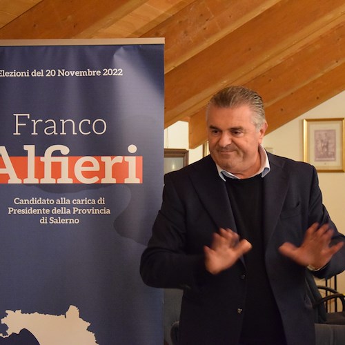 Franco Alfieri a Minori per incontrare i sindaci della Costa d'Amalfi