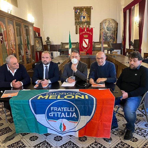 Fratelli d’Italia primo partito in 9 comuni della Costa d’Amalfi: la soddisfazione del coordinatore Matteo Cobalto