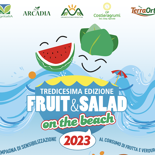 Fruit & Salad on the Beach: il tour della salute arriva anche a Minori per la 13a edizione