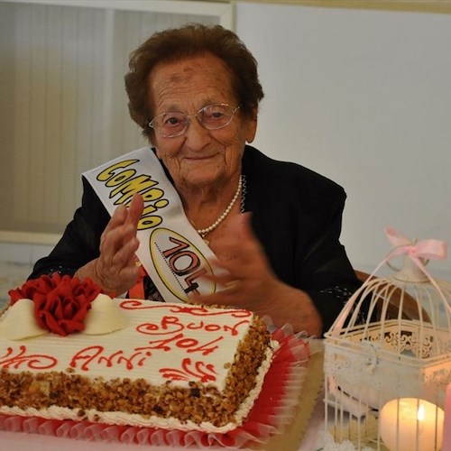 Furore: addio a nonna Michela Cavaliere, a 104 anni la donna più longeva della Costa d'Amalfi 