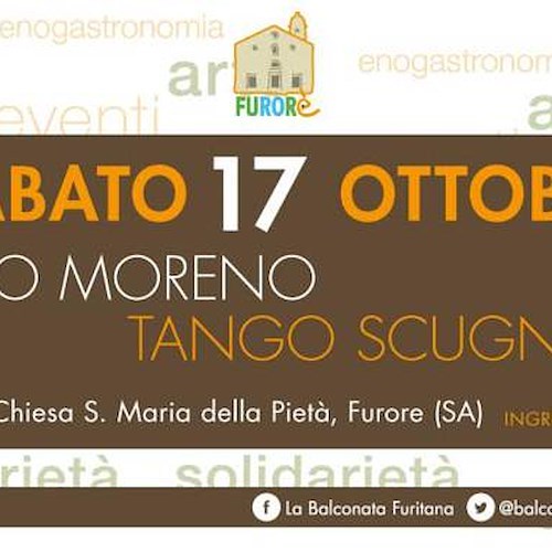 Furore, alla Balconata il viaggio sonoro italo-argentino di Diego Moreno