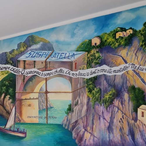 Furore, l'Hostaria di Bacco è il primo "albergo dipinto" della Costiera Amalfitana