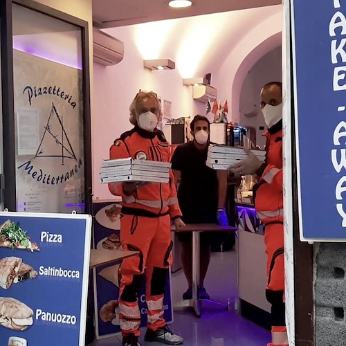 Generosa Amalfi: è boom di pizze sospese, le consegna la Millenium