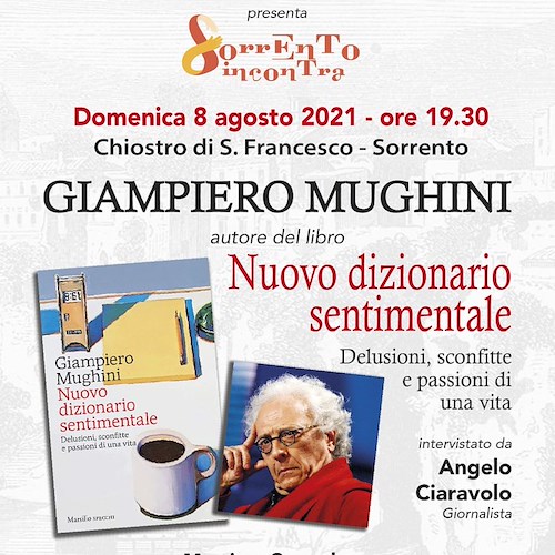Giampiero Mughini presenta a Sorrento il "Nuovo dizionario sentimentale"