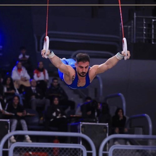 Ginnastica artistica, il campano Salvatore Maresca porta l’Italia sul podio internazionale e conquista l'oro alla World Cup di Baku