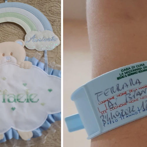 Gioia tra Tramonti e Maiori per la nascita di Raffaele Di Bianco 