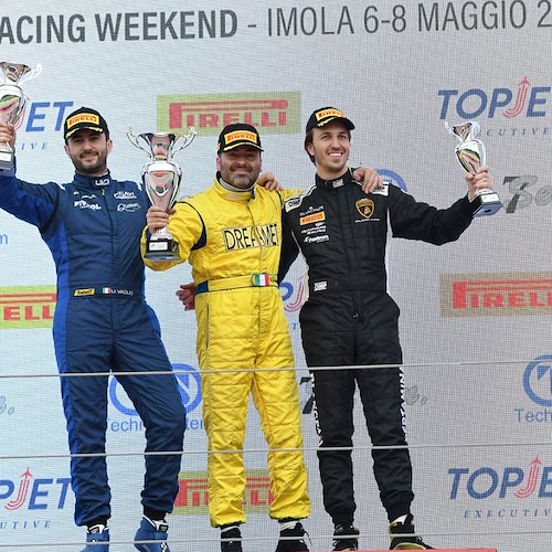 Giovanni Giordano vince a Imola, gare valide per il campionato F2000