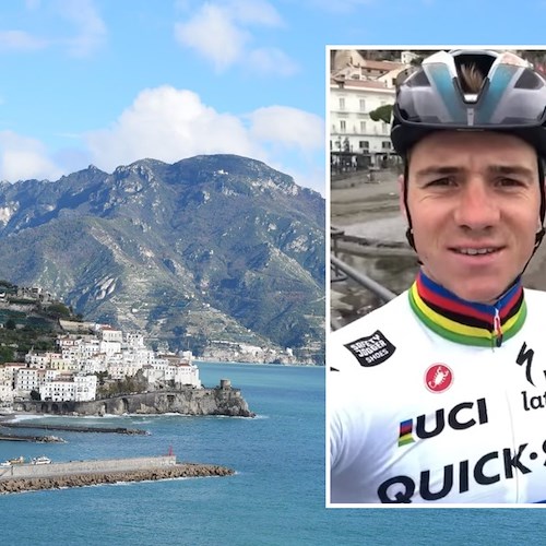 Giro d'Italia, il campione del mondo Remco Evenepoel annuncia la sua partecipazione da Amalfi