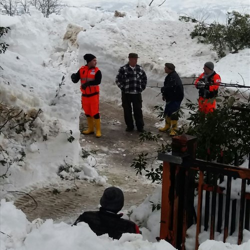 Gli angeli della neve sono tornati a casa, Costiera Amalfitana orgogliosa dei volontari Millenium [FOTO]