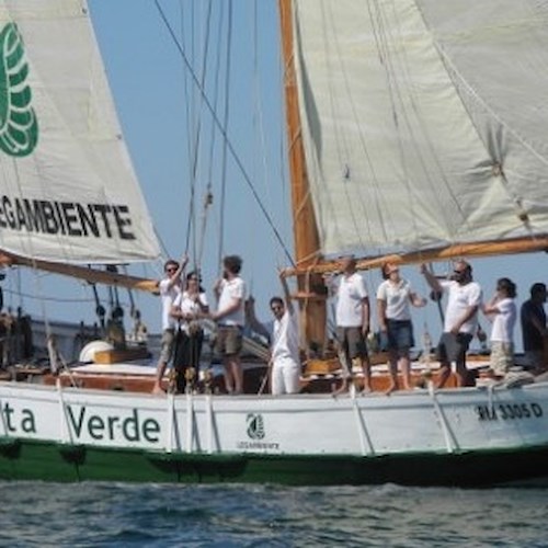 Goletta Verde, imbarcazione di Legambiente fa tappa ad Amalfi
