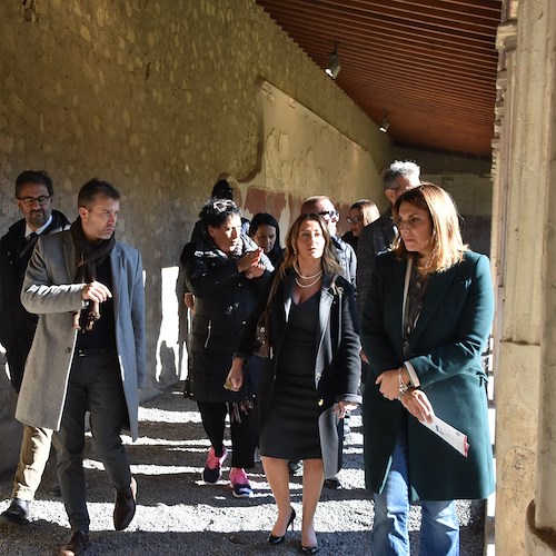 Grazie al progetto “Enjoy LIS Art” un nutrito gruppo di visitatori sordi ha visitato Pompei con percorsi multimediali inclusivi
