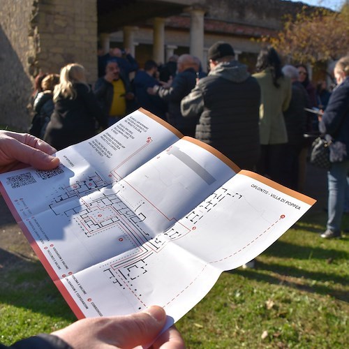 Grazie al progetto “Enjoy LIS Art” un nutrito gruppo di visitatori sordi ha visitato Pompei con percorsi multimediali inclusivi