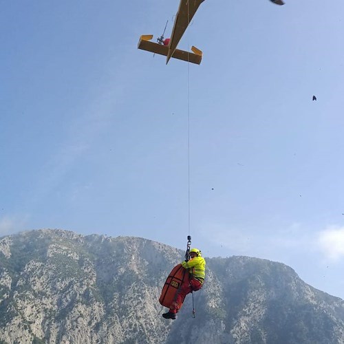 Elisoccorso a Positano