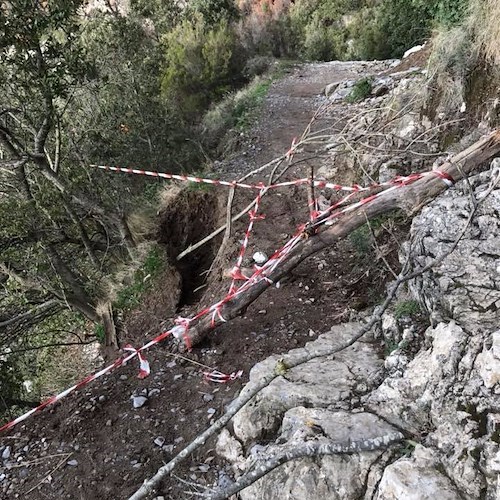 Grossa frana sul Sentiero degli Dei: poca manutenzione, troppi rischi [FOTO-VIDEO]