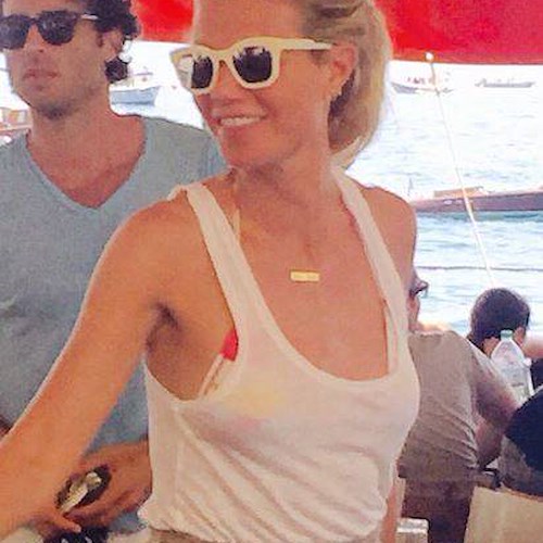 Gwyneth Paltrow, da Roma a Positano per un weekend di puro relax /FOTO