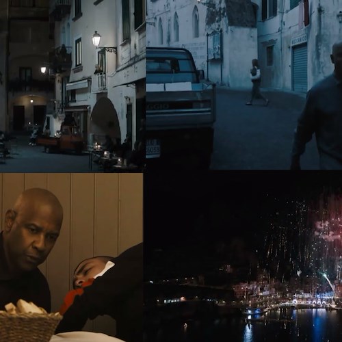 Hollywood sceglie l'Italia come set a cielo aperto, nel servizio di "Studio aperto" anche Atrani e "The Equalizer 3" /VIDEO