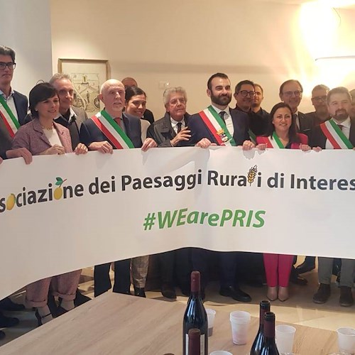 I 25 Paesaggi Storici Rurali d’Italia si incontrano ad Amalfi per la prima Assemblea Nazionale PRIS