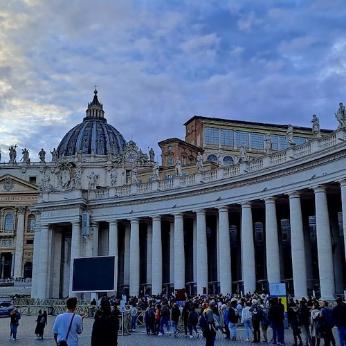 I bambini di Cetara incontrano Papa Francesco /foto