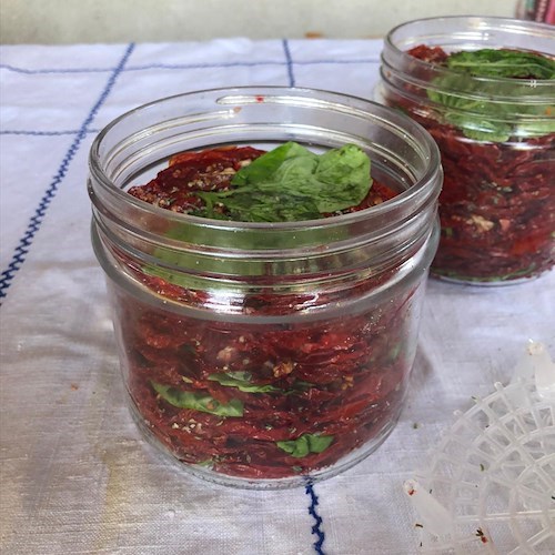 I pomodori essiccati al sole, una tradizione sempre viva in Costa d'Amalfi