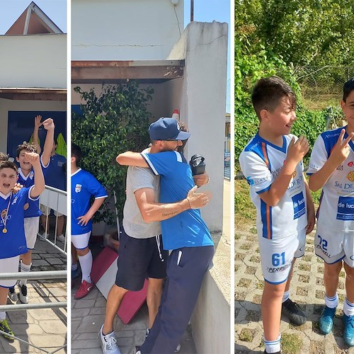 I pulcini del Costa d'Amalfi si aggiudicano la finalissima contro il Castel San Giorgio. Risultato finale 3 a 0